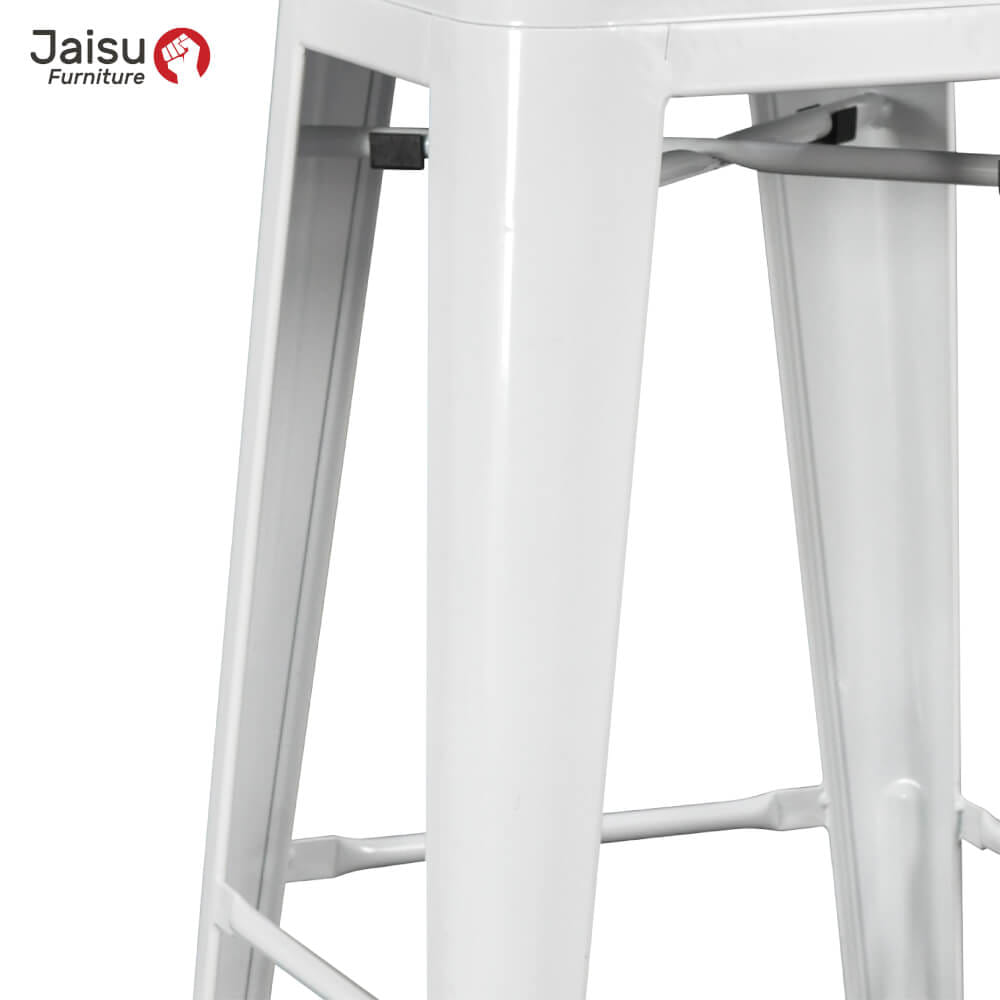  เก้าอี้บาร์ Jaisu รุ่น 801 ขนาด 76.2 ซม. สีขาว